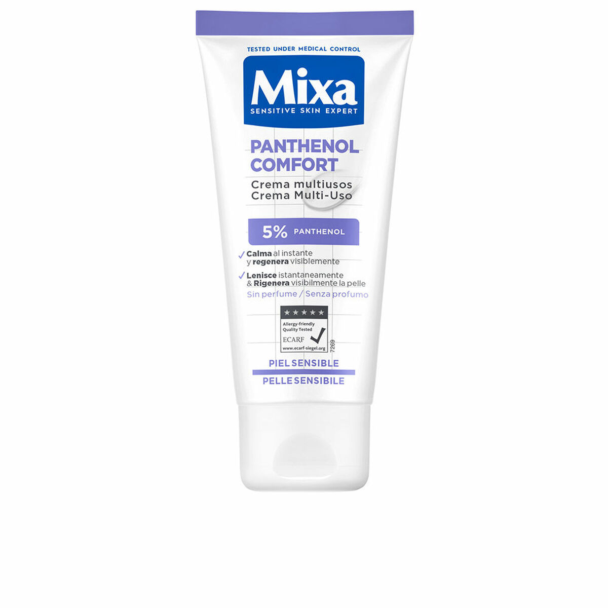 Creme Calmante Mixa PANTHENOL COMFORT 50 ml Multiusos